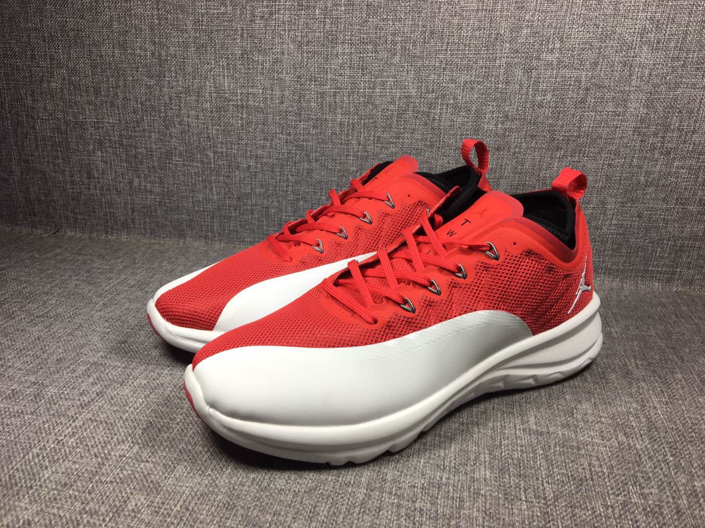2018 Men Air Jordan 12.5 Pro Strong Red White Shoes - Click Image to Close